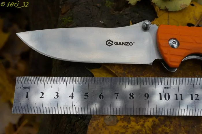 Нож Ganzo G723M, оранжевый  