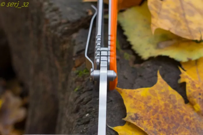 Нож Ganzo G723M, оранжевый  