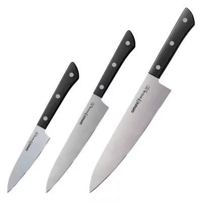 Набор из 3-х кухонных ножей Samura Harakiri SHR-0220B