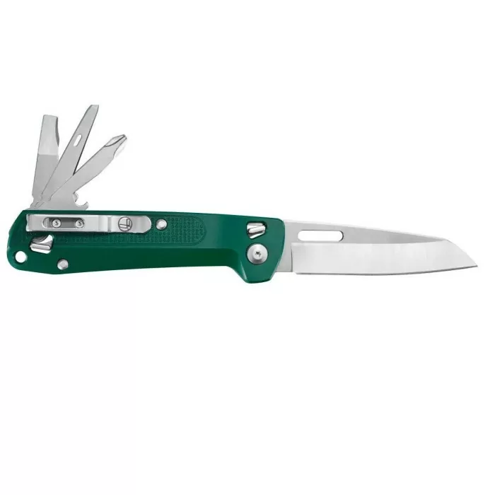 Нож-мультитул Leatherman Free K2- зеленый  