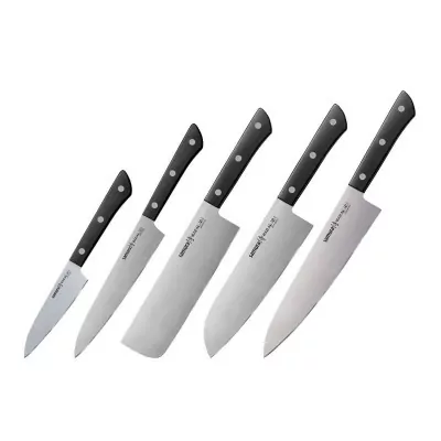 Набор из 5-и кухонных ножей Samura Harakiri SHR-0250B