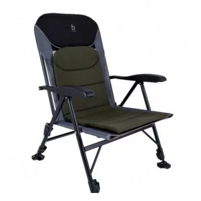 Кресло раскладное Bo-Camp Pike Black/Grey/Green (1204110)