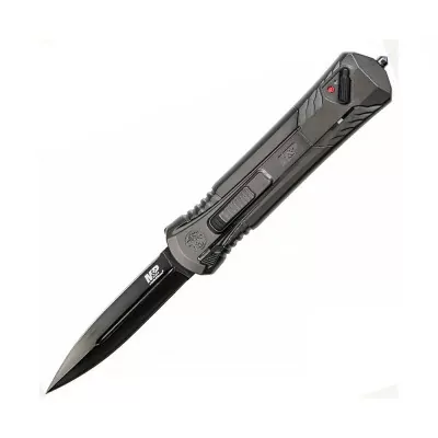 Нож Smith&amp;Wesson M&amp;P OTF Spear Point Grey