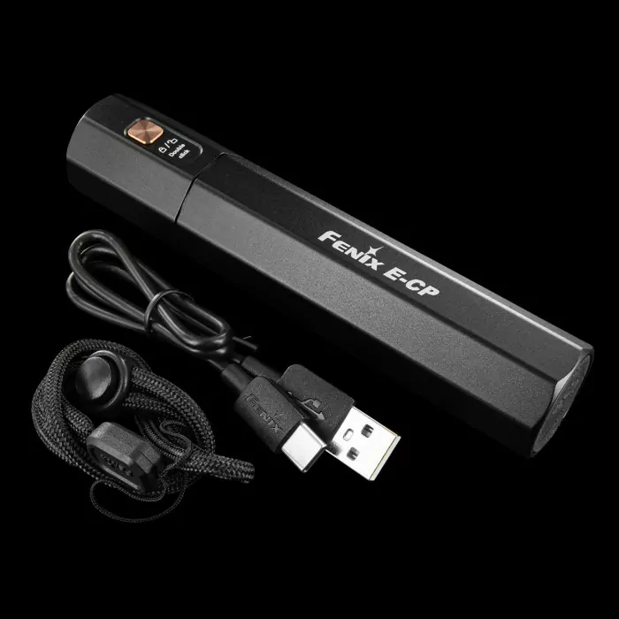 Фонарь ручной Fenix E-CP черный  