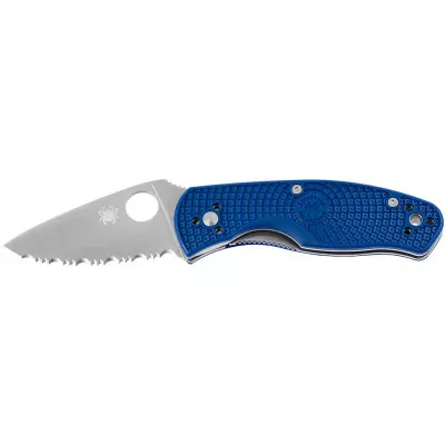 Нож Spyderco Persistence Lightweight CPM S35VN, серрейтор (C136SBL)
