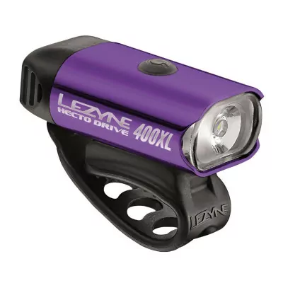 Велофара Lezyne Hecto Drive 400XL (фиолетовый)
