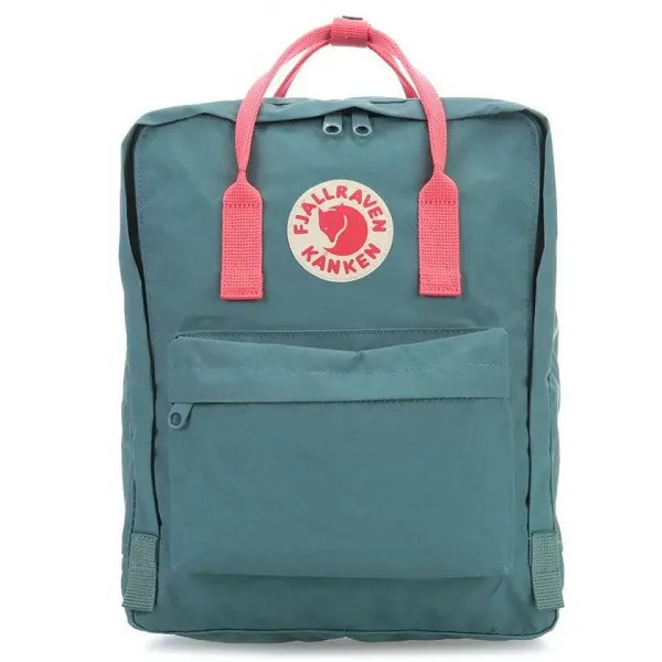 Рюкзак Fjallraven Kanken Frost Green-Peach Pink 