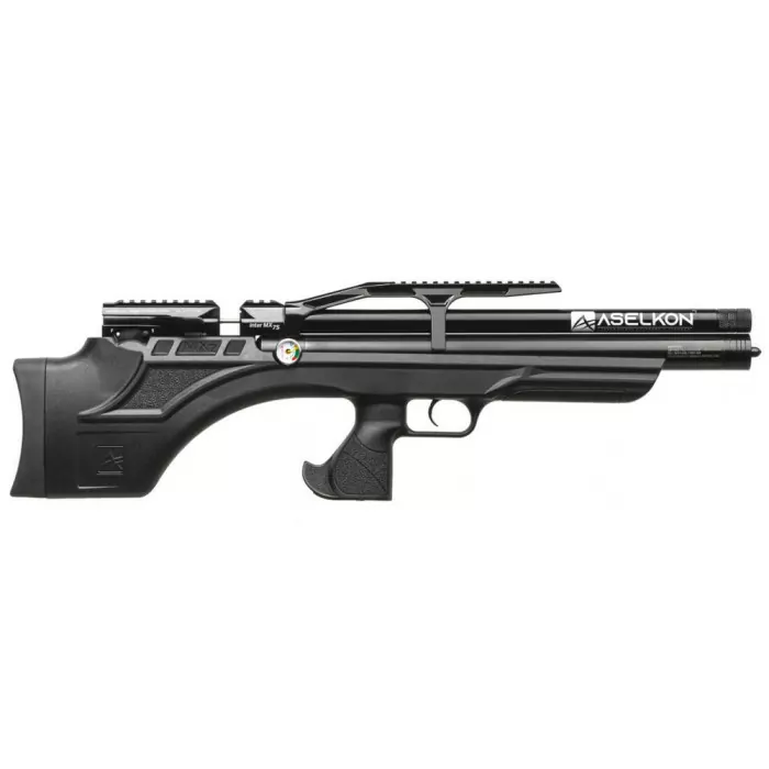 Пневматическая PCP винтовка Aselkon MX7-S Black кал. 4.5  
