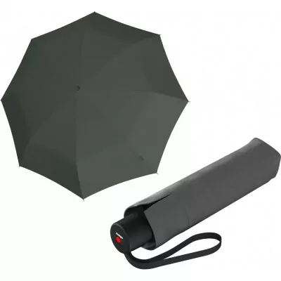 Зонт Knirps A.050 Dark Grey  Мех/Складной/8спиц /D99x24см
