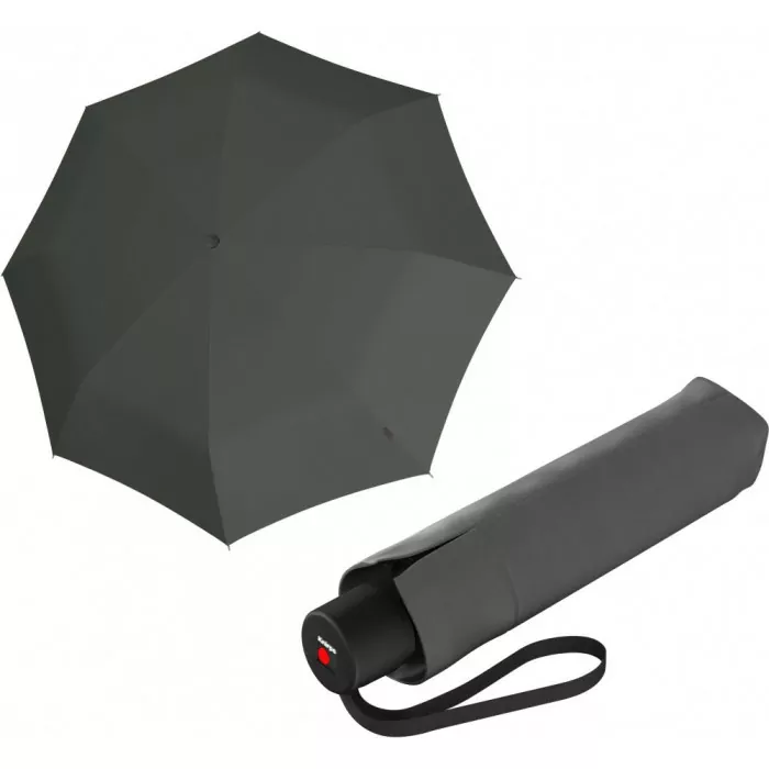 Зонт Knirps A.050 Dark Grey  Мех/Складной/8спиц /D99x24см  