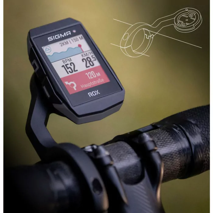 Велокомпьютер Sigma Sport ROX 11.1 EVO Sensor Set Black  