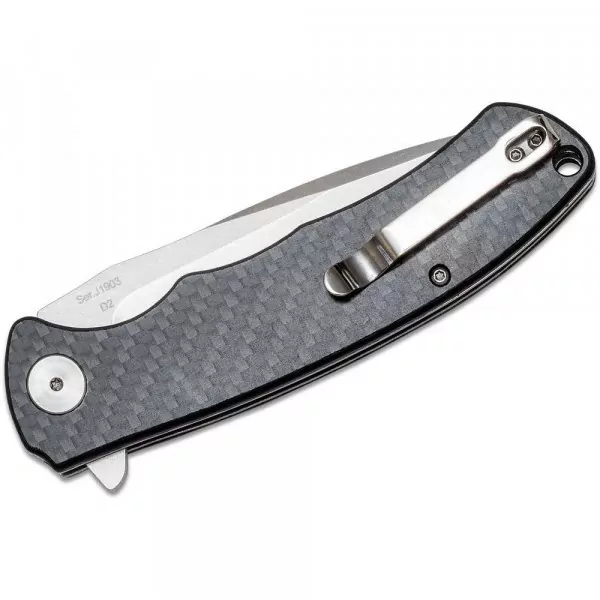 Нож CJRB Taiga CF black  