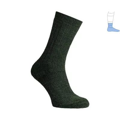 Термо носки защитные зимние Protector ShortWinter темные хаки M 41-43  