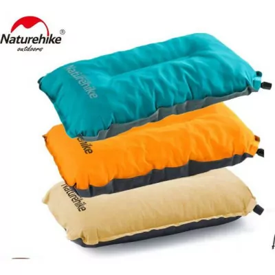 Подушка самонадувающаяся Naturehike Sponge automatic NH17A001-L, желтая  