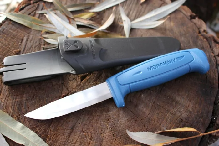 Ніж універсальний Morakniv Basic 546 (S) 12241, нержавіюча сталь, зі шведським чохлом