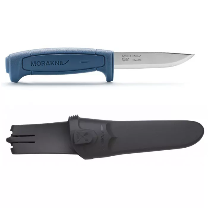 Ніж універсальний Morakniv Basic 546 (S) 12241, нержавіюча сталь, зі шведським чохлом