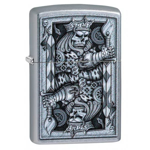 Зажигалка Zippo 207 Steampunk King Spade 29877  