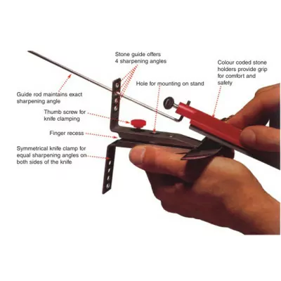 Точилка для ножей Lansky Deluxe Knife Sharpening System LNLKCLX  