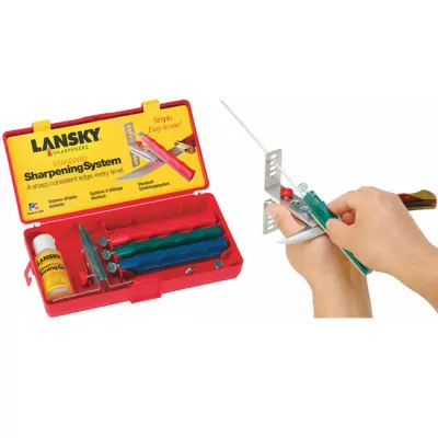 Точилка для ножей Lansky Deluxe Knife Sharpening System LNLKCLX  