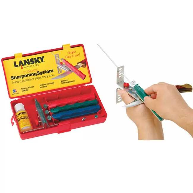Точилка для ножей Lansky Deluxe Knife Sharpening System LNLKCLX  