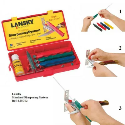Точилка для ножей Lansky Deluxe Knife Sharpening System LNLKCLX  