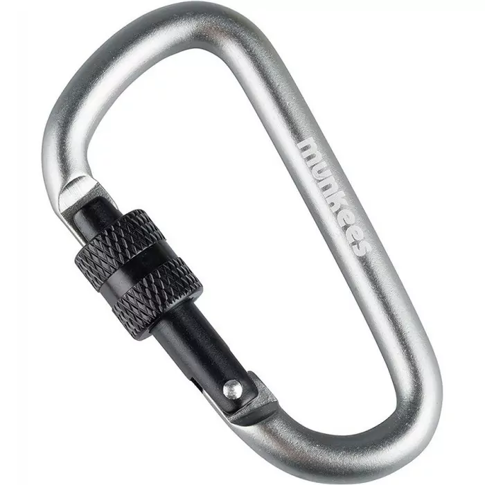 Карабин Munkees D with Screw Lock 6 mm x 60 mm (3246)  