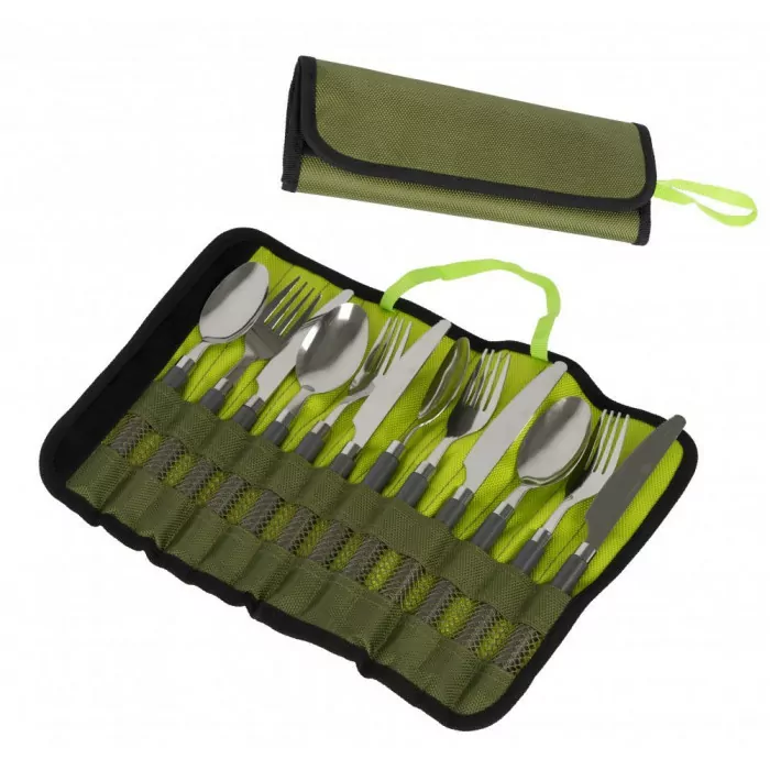 Набор столовых приборов Bo-Camp Cutlery Set 12 Pieces 4 Person Silver (6102107)  