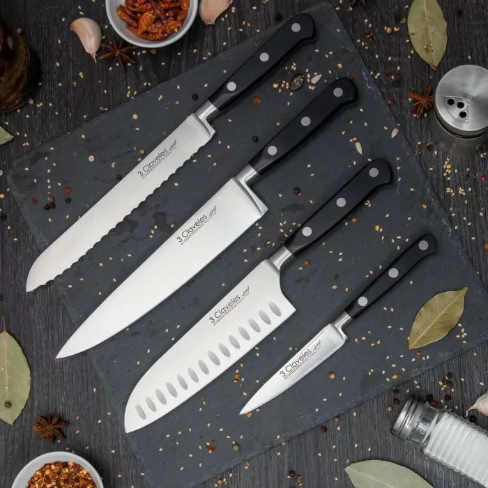 Набор из 4 кухонных ножей, Forge 3claveles OH0035, Испания  