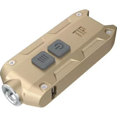 Фонарь-брелок Nitecore TIP (золотой), 360 люмен