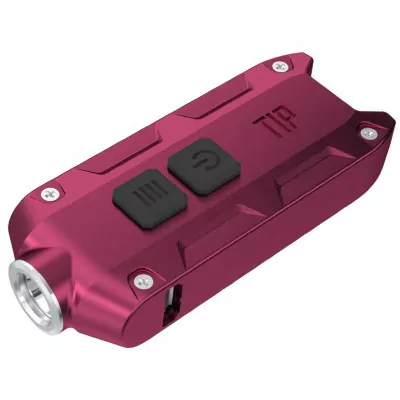 Фонарь-брелок Nitecore TIP (красный), 360 люмен