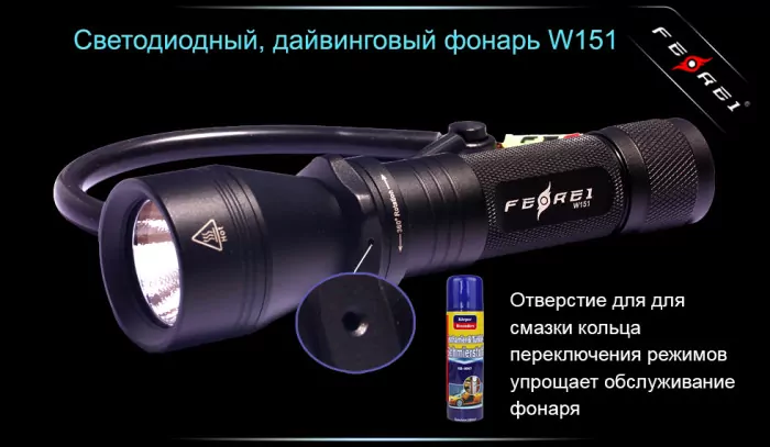 Фонарь Ferei W151B  