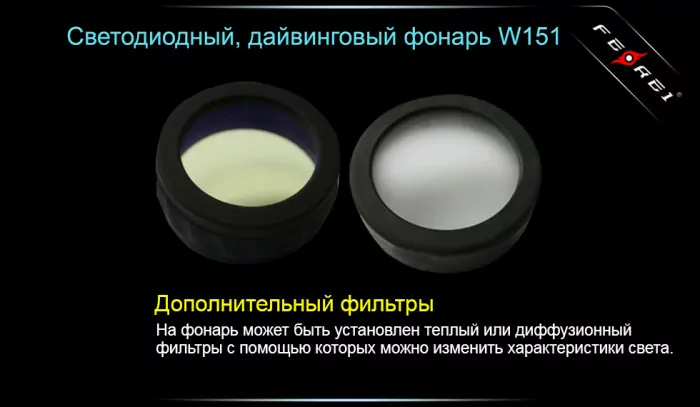 Фонарь Ferei W151B  