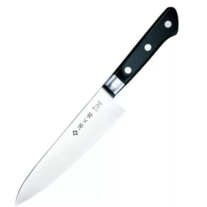 Нож кухонный Tojiro Powered High Speed Steel with Bolster Chef Knife 180mm F-518 