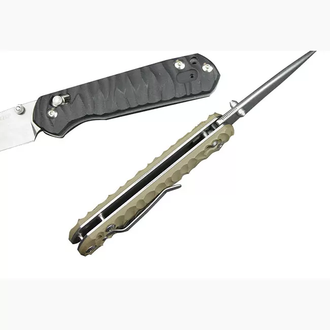 Нож Ganzo G717, желтый  