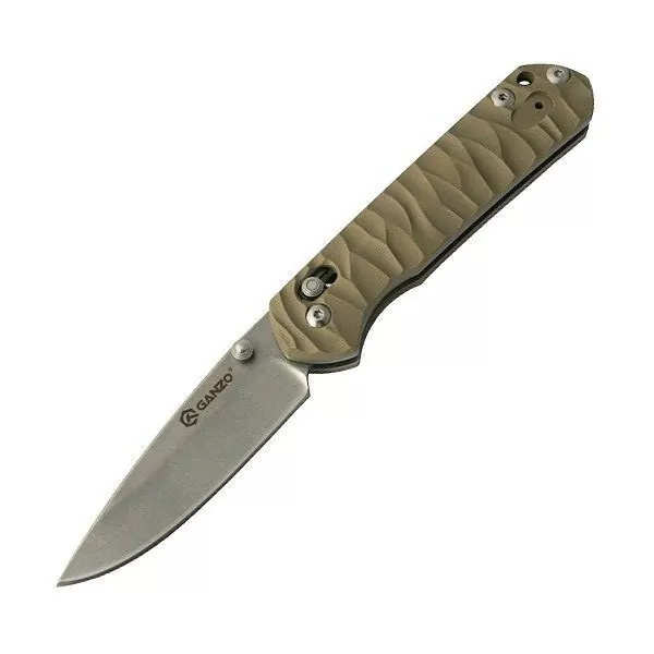 Нож Ganzo G717, желтый  