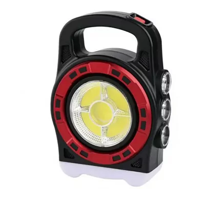 Фонарь кемпинг Police 6678С-3LED+5COB, power bank, Li-Ion аккум., Waterproof, солнечная батарея, ЗУ microUSB, Box