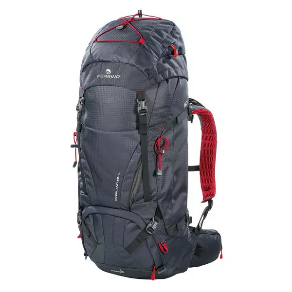 Рюкзак туристический Ferrino Overland 50+10 Dark Grey  