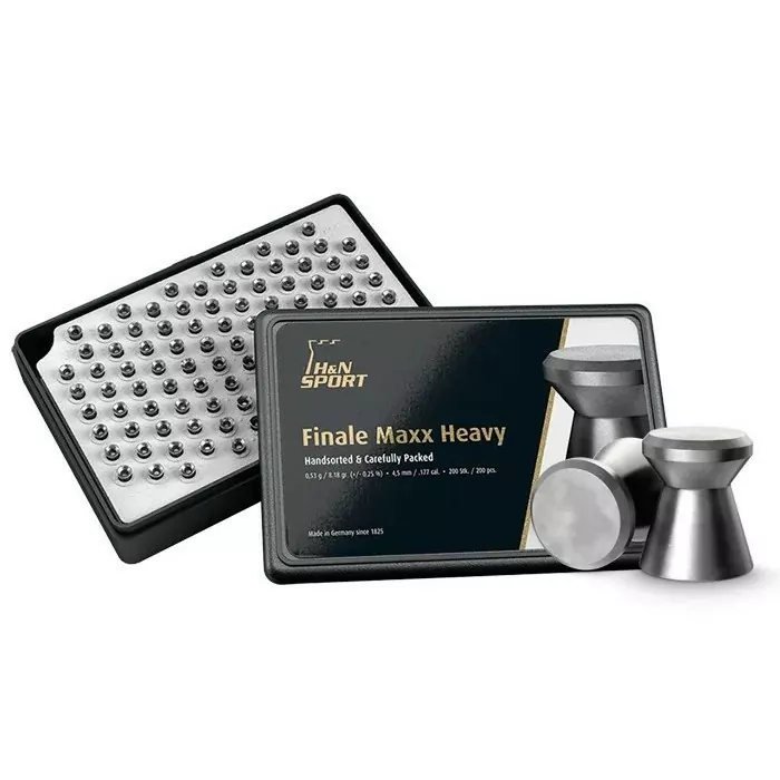 Пули пневматические H&N Finale Maxx HW 4,5 мм 200шт/уп 92074490122  