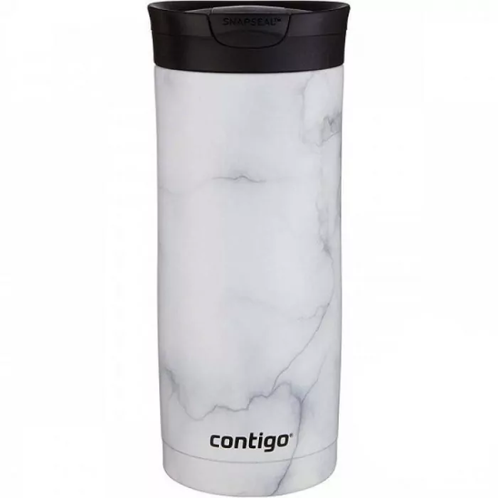 Термокружка Contigo Huron Couture Snapseal 473 мл White Marble  
