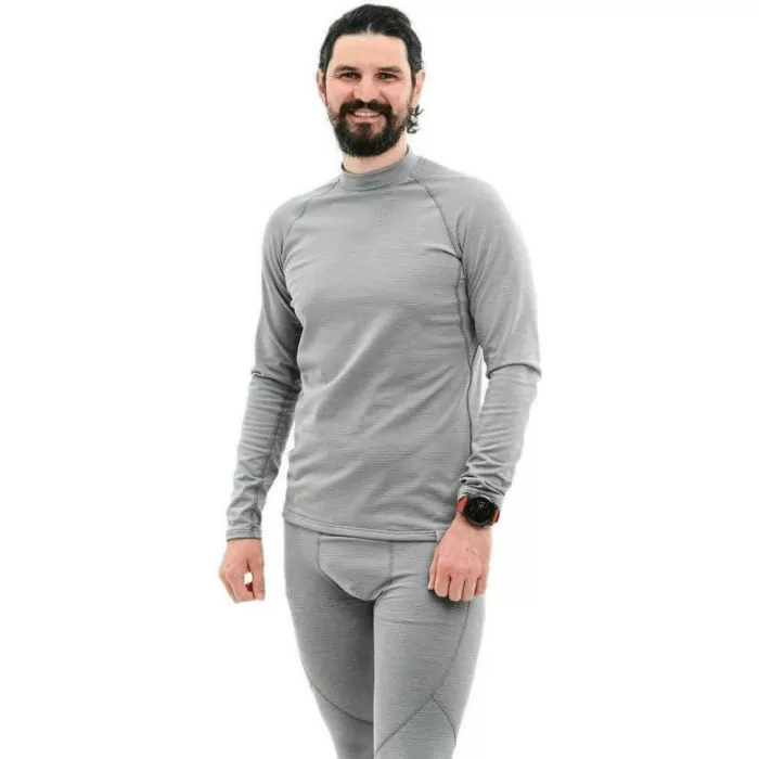 Термофутболка мужская Turbat Yeti Top Mns cloudburst grey - XXL - темно-серый  