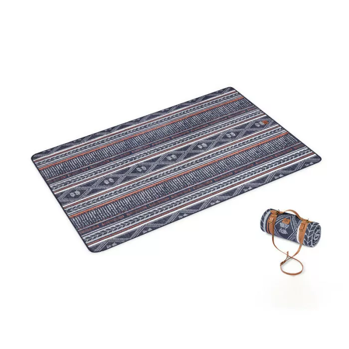 Одеяло с застежкой Naturehike NH21PS006, полиэстр/шерсть, синий  