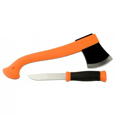 Набор Morakniv Outdoor Kit MG, нож Morakniv 2000 + топор (оранжевый)