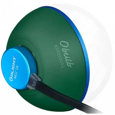 Кемпинговый фонарь Olight Obulb,55 lm, белый/красный свет, цвет зеленый  