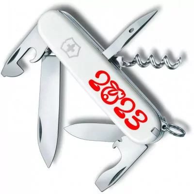 Складной нож Victorinox SPARTAN ZODIAC Год Кролика черв. 1.3603.7_Z2111u