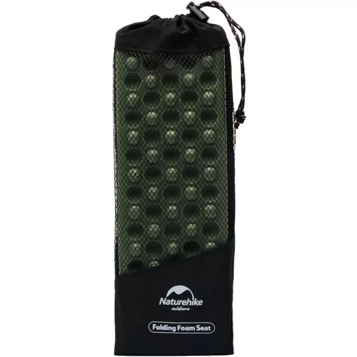 Сидушка складная XPE с чехлом Naturehike NH20PJ025, 15 мм, темно-зеленый  