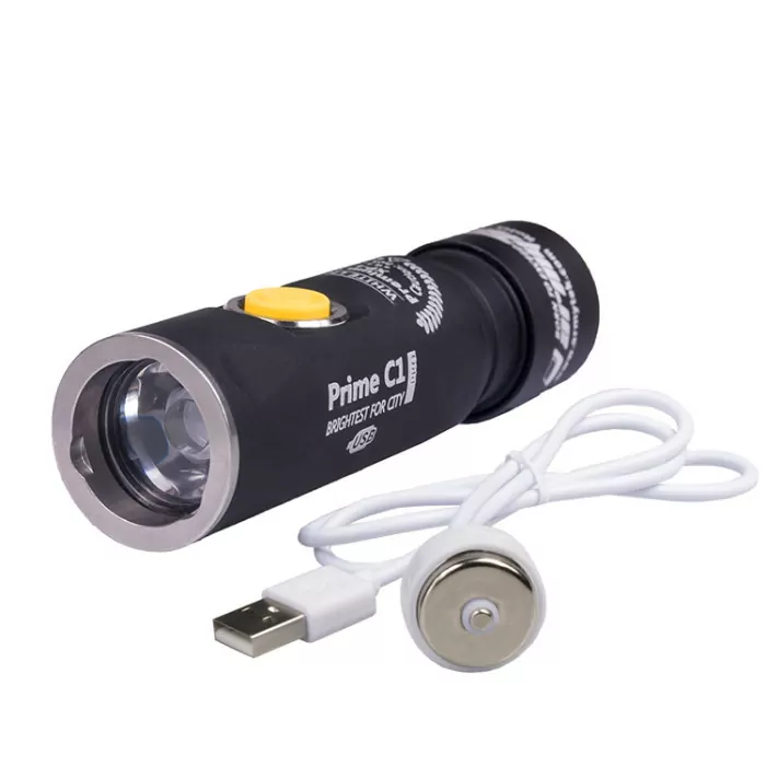 Туристический фонарь Armytek Prime C1 Pro, магнитная зарядка, v3 XP-L (F05701SC)  