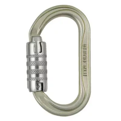 Карабин стальной Petzl OXAN triact-lock steel