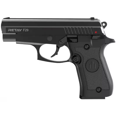 Пистолет стартовый Retay F29 9мм black (F630403B)