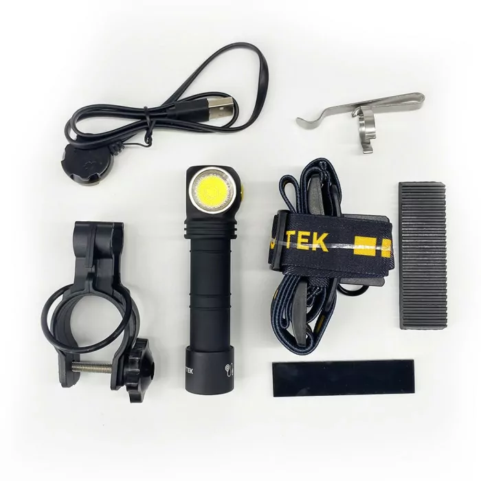 Мультифонарь Armytek Wizard C2 Pro v4 Magnet USB+ABM01+18650 XHP50.2 Warm  
