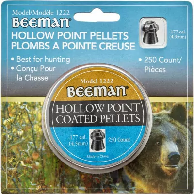 Пули пневматические Beeman Hollow Point 4,5 мм 250 шт/уп